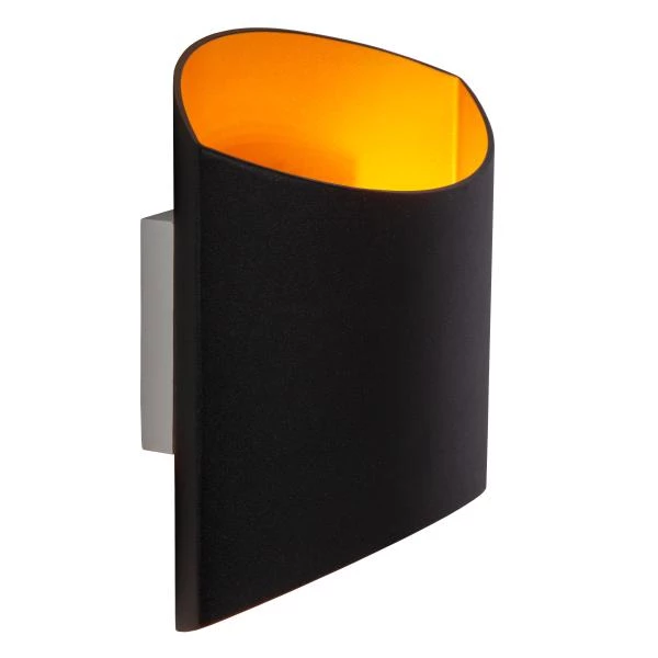 Lucide DILETTA - Lámpara de pared - 1xG9 - Negro - detalle 2